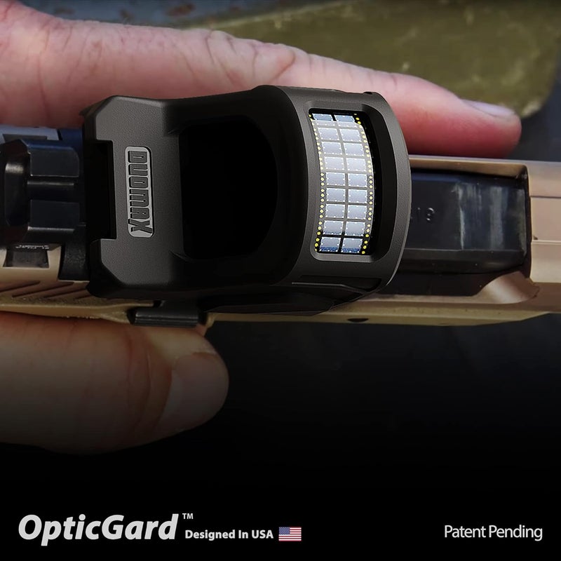 OpticGard Scope Cover Compatible with Holosun 507C 407C Protect Your Optic While in Action from Stray Casing and Drops Easy Snap On Includes a Detachable Lens Cover for Protection - Image 4